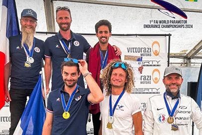 I Piloti Ozone tra i Vincitori del primo Campionato Mondiale Endurance di Paramotore