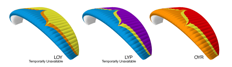 Ozone Wisp Paraglider 1 Colour Options