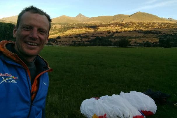 ニック・ネイネンの自宅での200km三角飛行