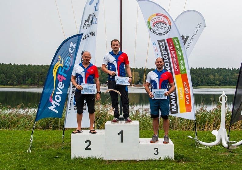 Lojza Vince i Czech Slalom Championships Volando con l'Ozone Freeride 2