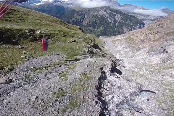 Jamie Lee Flying clean lines in Switzerland