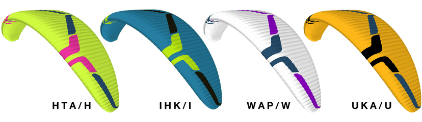 Ozone Swift 6 Glider 1 Colour Options