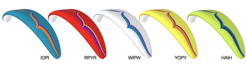OZONE ALPINA 4 Paraglider 1 Colour Options