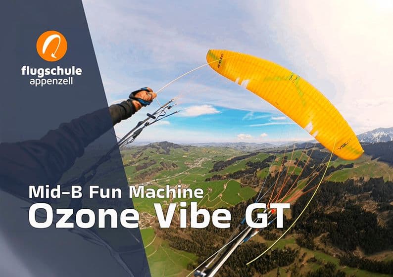 Vibe GT Testbericht der Flugschule Appenzell