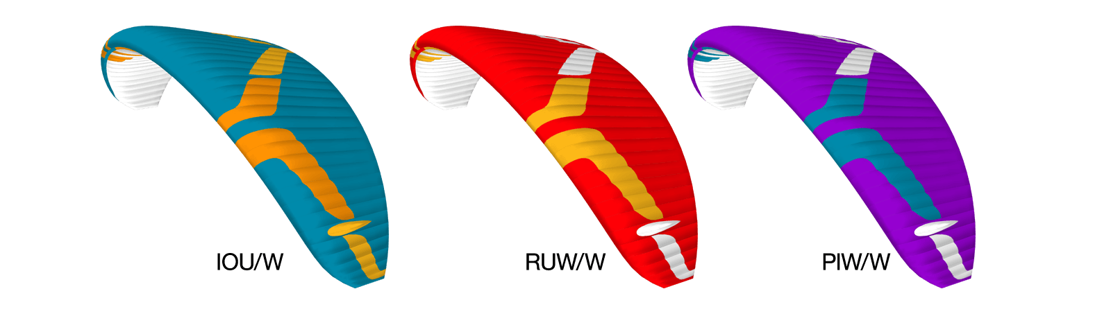 Ozone Triox 2 Paraglider 1 Colour Options