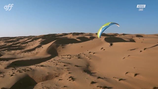 AEREAS (AERIALS) EP-14. Flying over a sea of dunes (Oman)